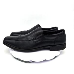Enzo Feldini Dress Shoes Men’s 12 M Black Leather Shoes Slip On Loafer Dress Men main image 2